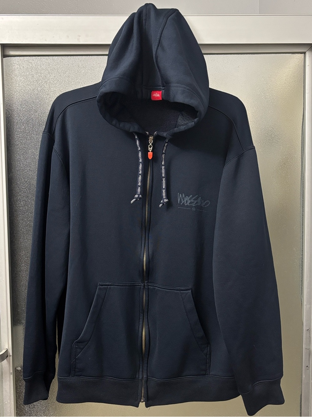 Mossimo Men’s Full-Zip Hoodie- Navy